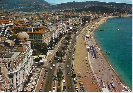 POSTAL L05912: Vista aerea de Niza