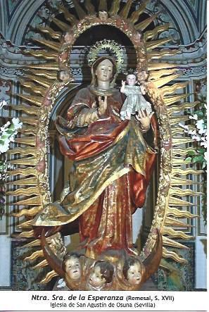 POSTAL A1430: Nuestra Señora de la Esperanza de Osuna