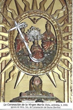POSTAL A1437: Coronacion de la Virgen Maria en Osuna