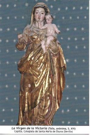 POSTAL A1442: La Virgen de la Victoria de la Colegiata de Osuna