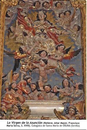 POSTAL A1398: La Virgen de la Asuncion de Osuna, Sevilla