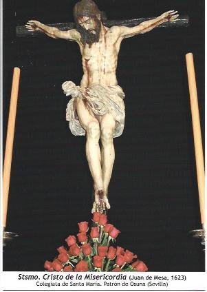 POSTAL A1399: Cristo de la Misericordia de Osuna, Sevilla