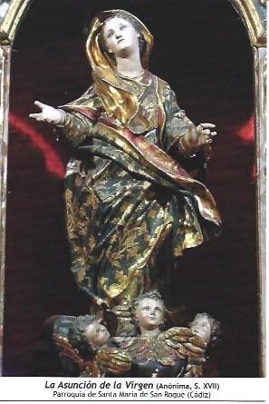 POSTAL A1407: La Asuncion de la Virgen de San Roque, Cadiz