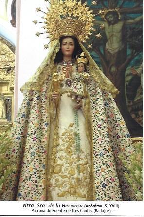 POSTAL A1409: Nuestra Señora de la Hermosa de Tres Cantos, Badajoz