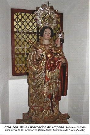 POSTAL A1412: Nuestra Señora de la Encarnacion de Trapana de Osuna