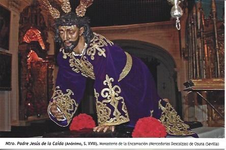 POSTAL A1415: Jesus de la Caida del Monasterio de la Encarnacion de Osuna