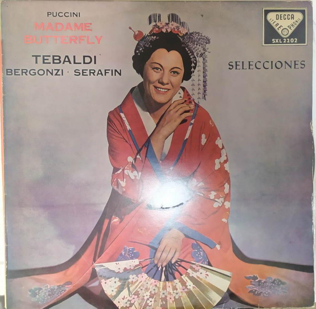 Vinilo-LP: Puccini - Madame butterfly