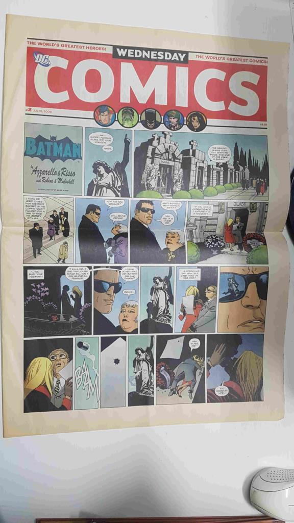 Wedensday DC Comics num 02, julio 15-2009. The World's Greatest Heroes