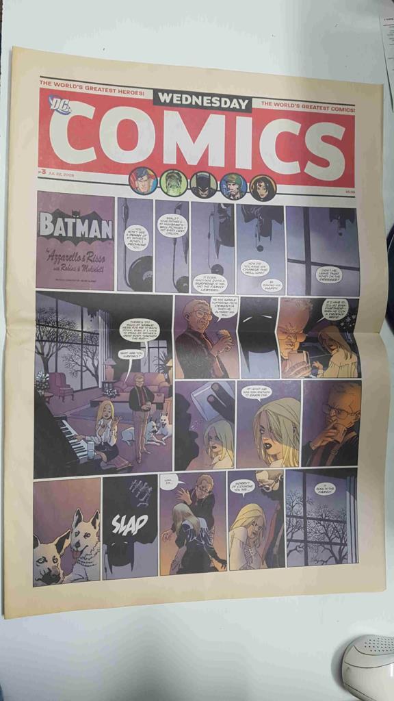 Wedensday DC Comics num 03, julio 22-2009. The World's Greatest Heroes