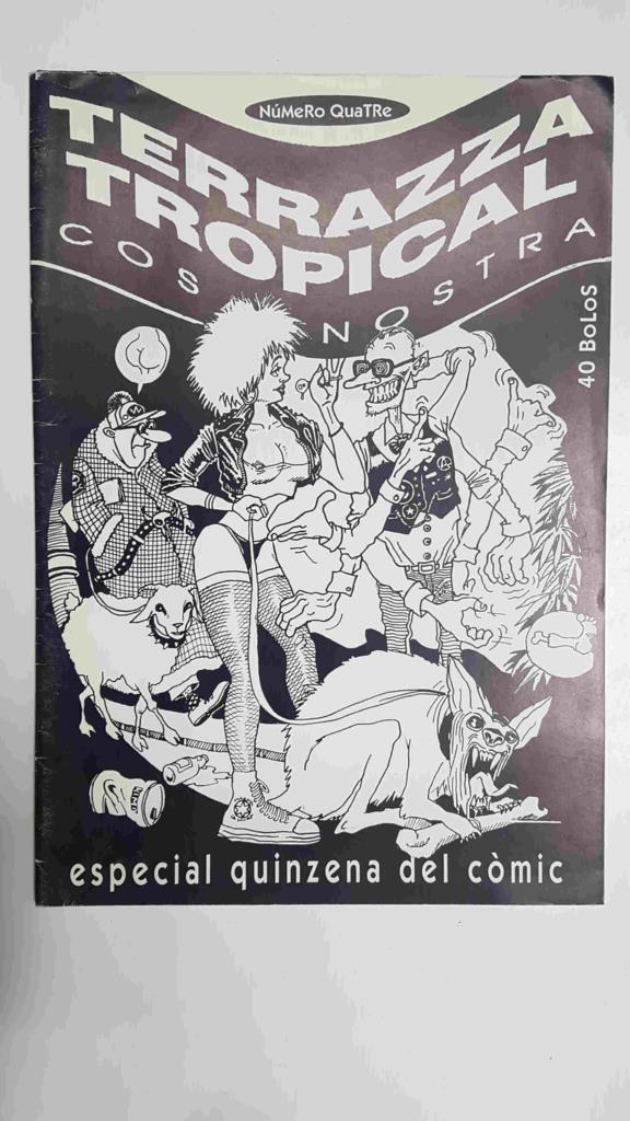 Fanzine: Terrazza Tropical, Cosa Nostra numero 4. Especial quinzena del comic (Terrassa del 16 al 31 de desembre de 1992)