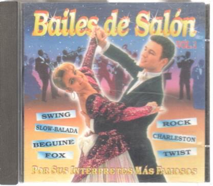 CD Musica: Bailes de Salon Vol. 1