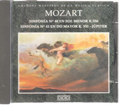 CD Musica: Mozart - Sinfonia nº 40/41