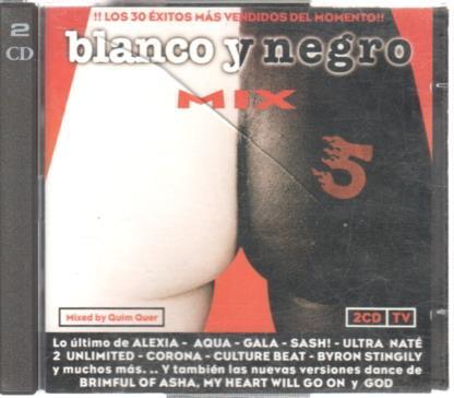 Doble CD Musica: Blanco y negro Mix 5