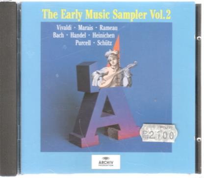 CD Musica: The Early music sampler Vol. 2
