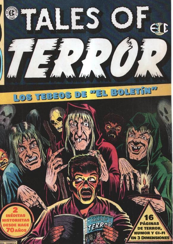 Los Tebeos de El Boletin numero 255: Tales of Terror + gafas 3 D