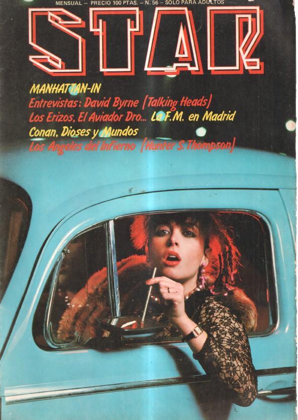 Revista Star numero 56: entrevistas David Byrne, Los erizos
