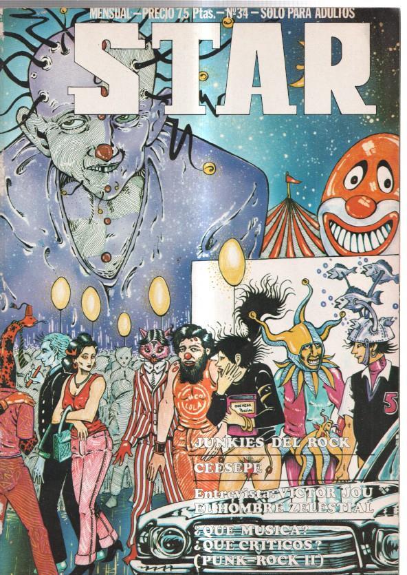 Revista Star numero 34: Victor Jou el hombre zelestial