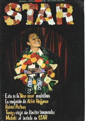 Revista Star numero 50: Makoki se instala en Star, New wave madrikeña, 