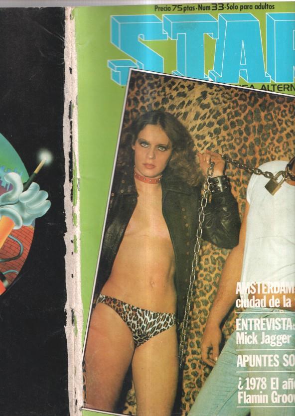 Revista Star numero 33: Amsterdam, ciudad de la felicidad, entrevista Mick Jagger