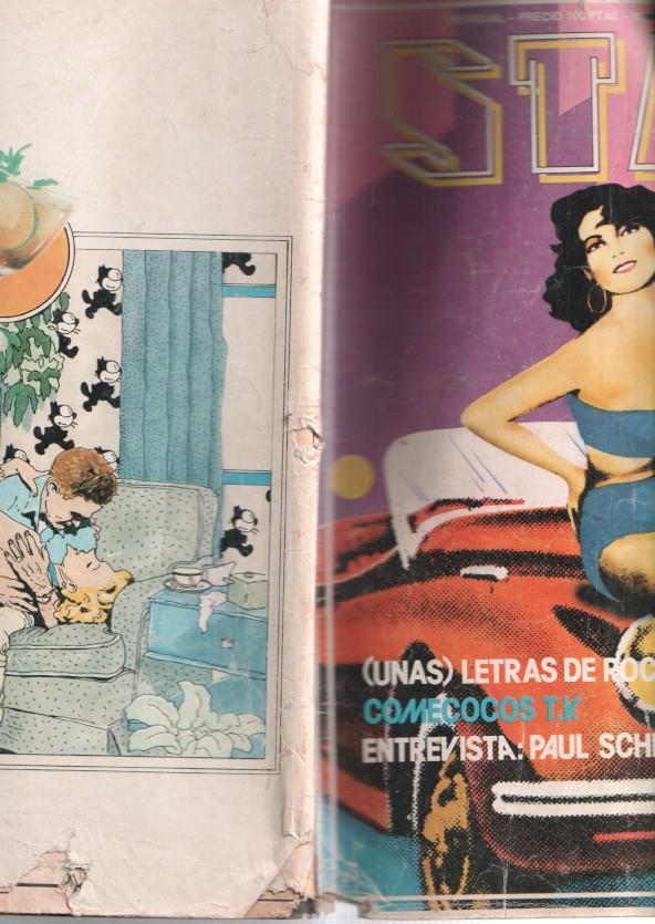 Revista Star numero 54: entrevista Paul Schrader (mal estado segun imagen)