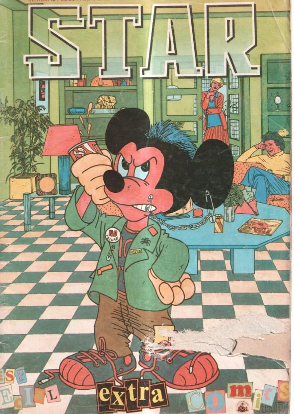 Revista Star numero 42: Trozos de Lou Red, Feminismo (numerado 1 en interior con roto en cubierta segun imagen)