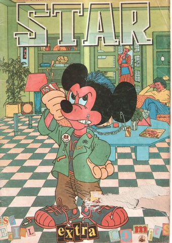 Revista Star numero 42: Trozos de Lou Red, Feminismo (numerado 1 en interior con roto en cubierta segun imagen)