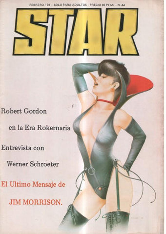 Revista Star numero 44: Robert Gordon en la era Rokernaria (numerado 1 interior cubierta(