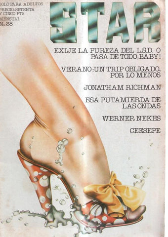 Revista Star numero 38: Jonatham Richman (numerado 2 interior cubierta)