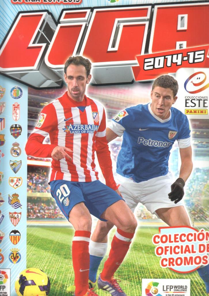 Album cromos: Liga 14/15 (SIN CROMOS PEGADOS)