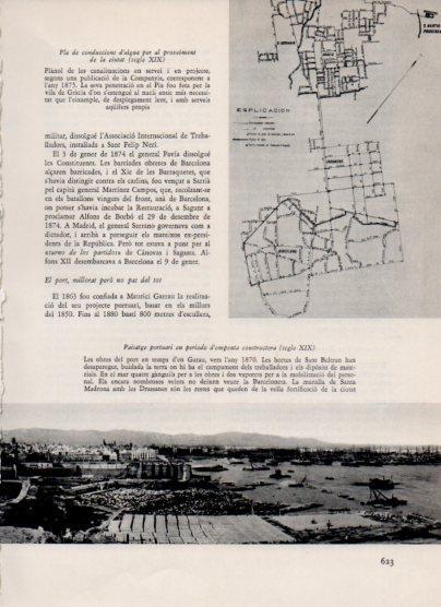 LAMINA V26194: Les obres del port de Barceleona l'any 1870