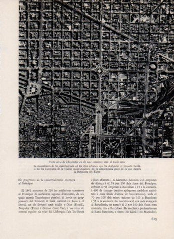 LAMINA V26190: Vista aeria de l'Eixample de Barcelona