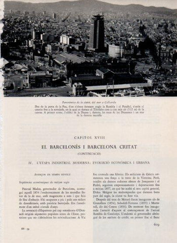 LAMINA V26187: Panoramica de Barcelona del mar a Collserola