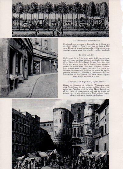 LAMINA V26174: Mercat de la plaça Nova de Barcelona segons Laborde