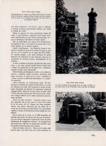 LAMINA V26220: Boca d'una mina de aigua a Horta, Barcelona