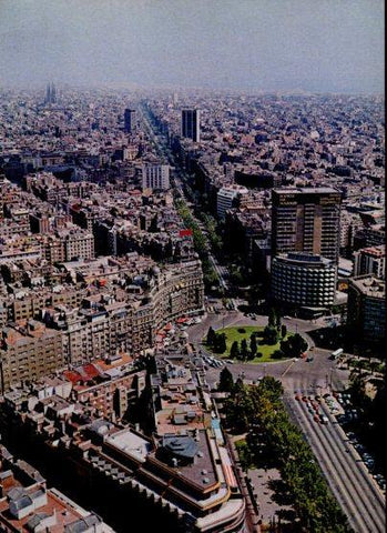 LAMINA V26219: Vista aeria plaça Calvo Sotelo o Francesc Macia, Barcelona