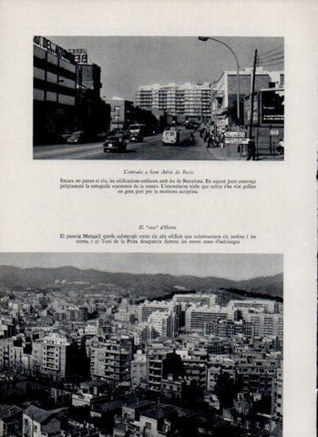LAMINA V26206: Vista del barri d'Horta, Barcelona