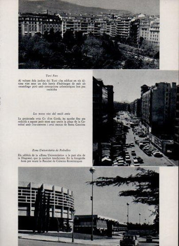 LAMINA V26205: Vistes del Turo Parc i zona Universitaria de Pedralbes, Barcelona