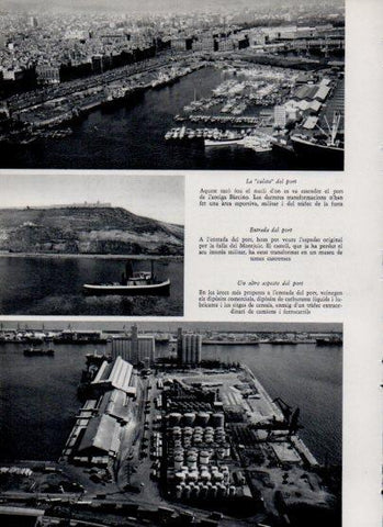 LAMINA V26201: Vistes aeries del port de Barcelona