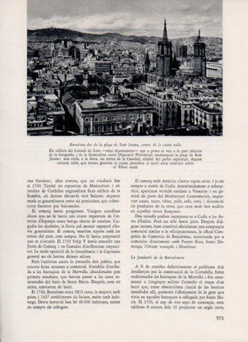 LAMINA V26170: Barcelona des de la plaça de Sant Jaume
