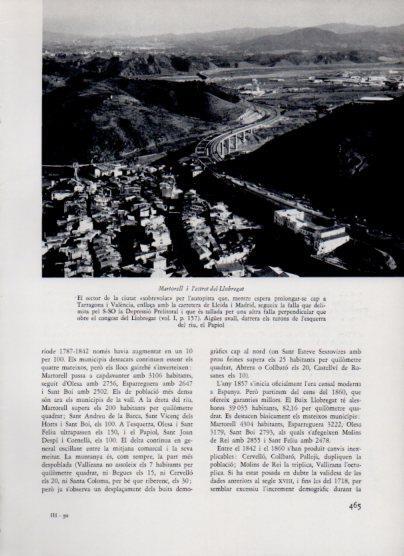 LAMINA V26117: Vista aeria de Martorell i l'estret del Llobregat