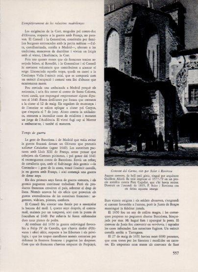 LAMINA V26162: Convent del Carme per Soler i Rovirosa