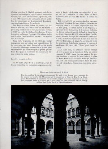 LAMINA V26161: Claustre de l'antic convent de la Marce, Barcelona