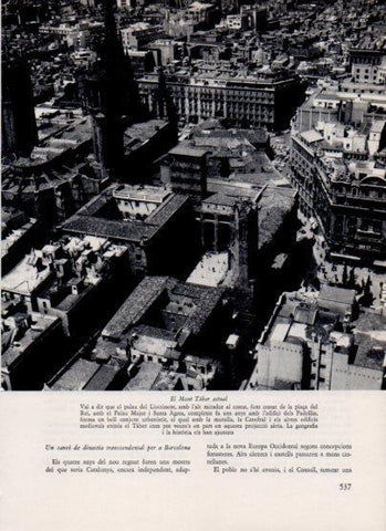 LAMINA V26151: Vista del Mont Taber actual, Barcelona