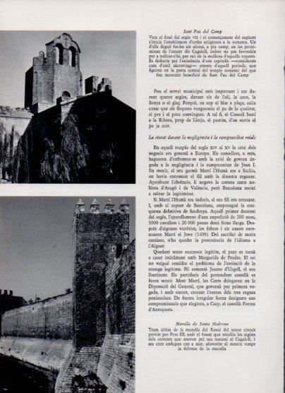 LAMINA V26150: Muralla de Santa Madrona, Barcelona