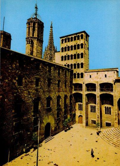 LAMINA V26146: Plaça del Rei, Barcelona