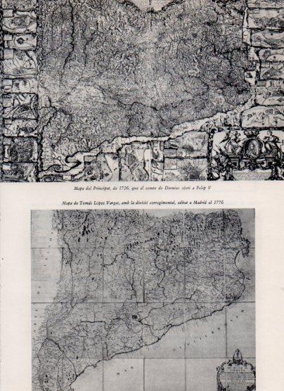 LAMINA V26228: Mapa del Principat de Catalunya de 1726