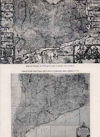 LAMINA V26228: Mapa del Principat de Catalunya de 1726