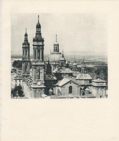 LAMINA V26304: Vista de El Pilar de Zaragoza