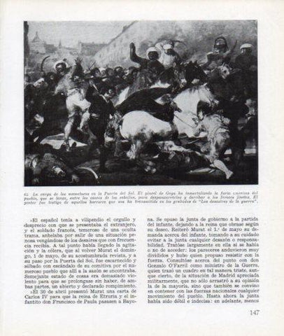 LAMINA V26294: La carga de los Mamelucos en la Puerta del Sol