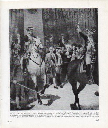 LAMINA V26293: El motin de Aranjuez
